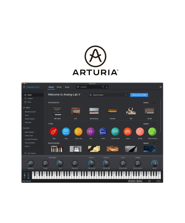 Arturia Analog Lab Intro /MAC Key GLOBAL